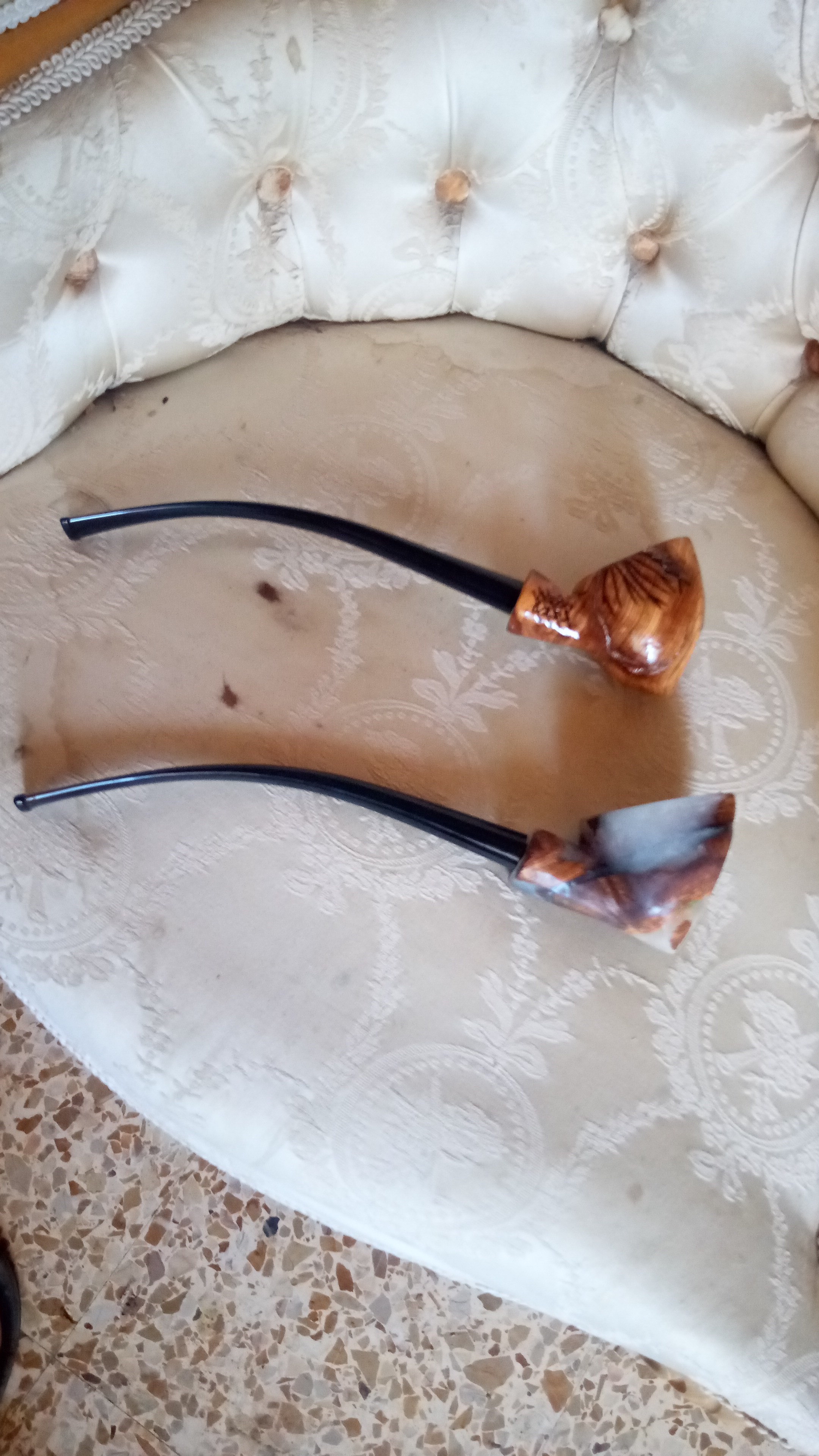 Pipa artesanal de madera